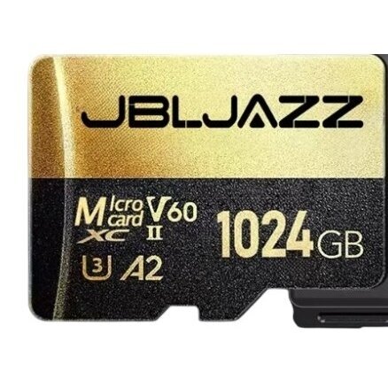 1024 GB Micro SD tipo atminties kortelė 1024 GB Micro SD tipo atminties kortelė