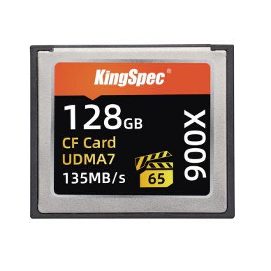 128 GB CF tipo atminties kortelė