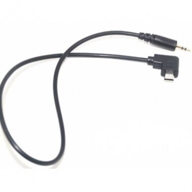 2,5 mm nuotolinio užrakto paleidimo kabelis su laidu S2 - 90 laipsniu skirtas „Sony“