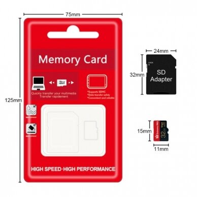 256 GB Micro SD tipo atminties kortelė 2