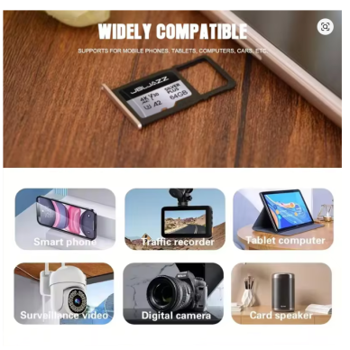 256 GB Micro SD tipo atminties kortelė 1 256 GB Micro SD tipo atminties kortelė 1