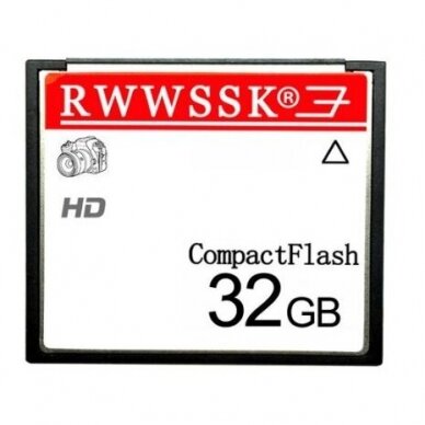 32 GB CF tipo atminties kortelė