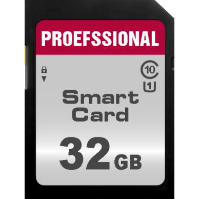 32 GB SD tipo atminties kortelė