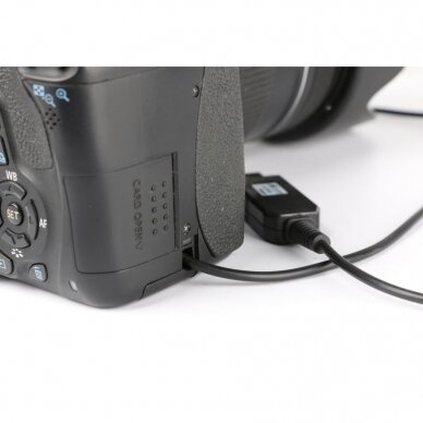 Canon LP-E8 baterijos maitinimas nuo USB 2