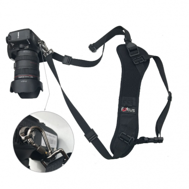 „Focus F-1“ fotoaparato dirželis skirtas „Canon Nikon Sony Pentax Olympus“ 3