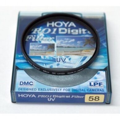 HOYA UV Filtras 58mm