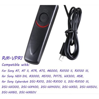 laidinis nuotolinio užrakto paleidimas (Sony RM-VPR1) laidinis nuotolinio užrakto paleidimas (Sony RM-VPR1)