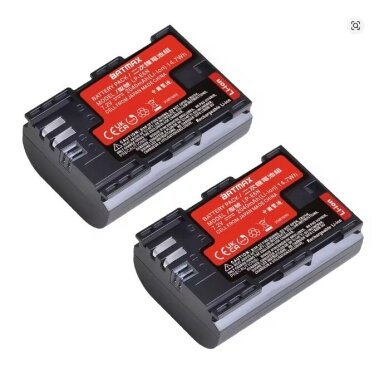 Batmax LP-E6 akumuliatoriai fotoaparatams 2 vnt