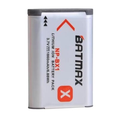 Batmax NP-BX1 akumuliatorius fotoaparatui Batmax NP-BX1 akumuliatorius fotoaparatui